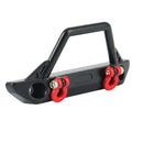For 1/24 Axial SCX24 RC Crawler Jeep Wrangler Front Bumper with 2pcs LED Lights