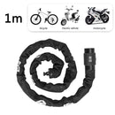 #A Security Anti-theft Lock with 2 Key Portable Motorcycle Cycling Bike Chain Lo