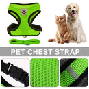 Polyester Cat Dog Harness Comfortable Cat Harness Vest Walking Leash for Outdoor