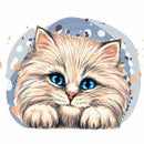 Persian Cat Animal Series Diamond Painting Kits Full Round Drill 30x30cm (A22