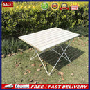 Camping Folding Table with Storage Bag Foldable Hiking Traveling Outdoor Garden
