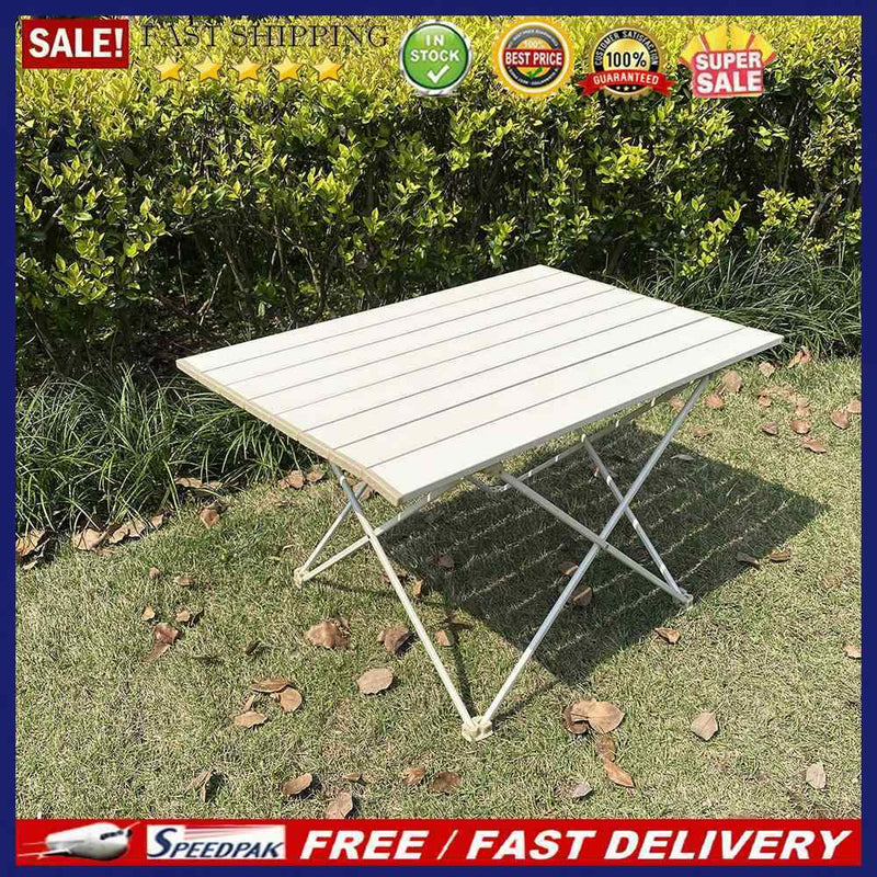 Camping Folding Table with Storage Bag Foldable Hiking Traveling Outdoor Garden
