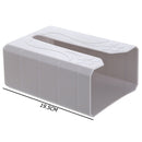 Plastic Tissue Box Napkin Holder Wall Mounted Punch-free Home Living Room Decor