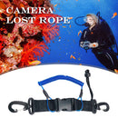 Scuba Diving Coil Camera Lanyard Anti-lost Strap Carrier for Underwater Sport