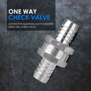 Pneumatic Check Valve Full Port One Way Non-return Valve for Air Water Oil