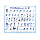 48pcs Multi-function Domestic Household Sewing Machine Presser Foot Feet