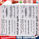 Fashion Words Temporary Tattoo Stickers Waterproof Body Art Decor