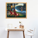 Lakeside 5D Full Drill Diamond Painting Embroidery DIY Cross Stitch Decor