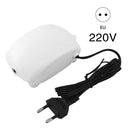 Fish Tank Increasing Oxygen Pump Low Noise Aquarium Air Compressor (EU) Newly
