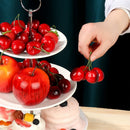 Tools Round Platter Food Serving Holder Cake Display Rack 3 Tier Cake Stand