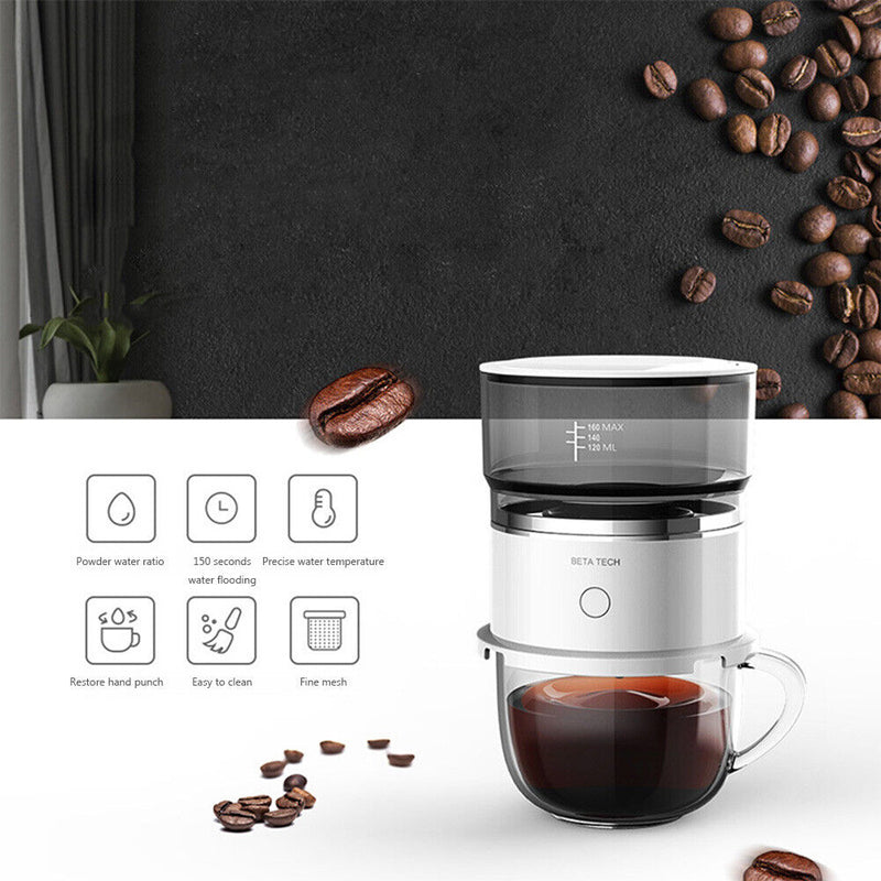 ABS Coffee Beans Automatic Grinder Household Portable Coffee Grinding Machine