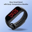 Smart Watch LED Time Display Body Temperature Measurement Thermometer Smartwatch