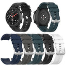 22mm Silicone Wrist Strap Band w/Buckle for Amazfit GTR 47mm (Dark Blue)