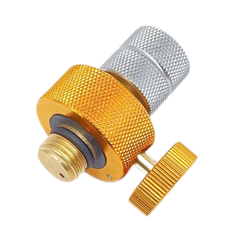 Gas Tank Coupler Converter Valve Adapter Gas Stove Switching for Outdoor Camping