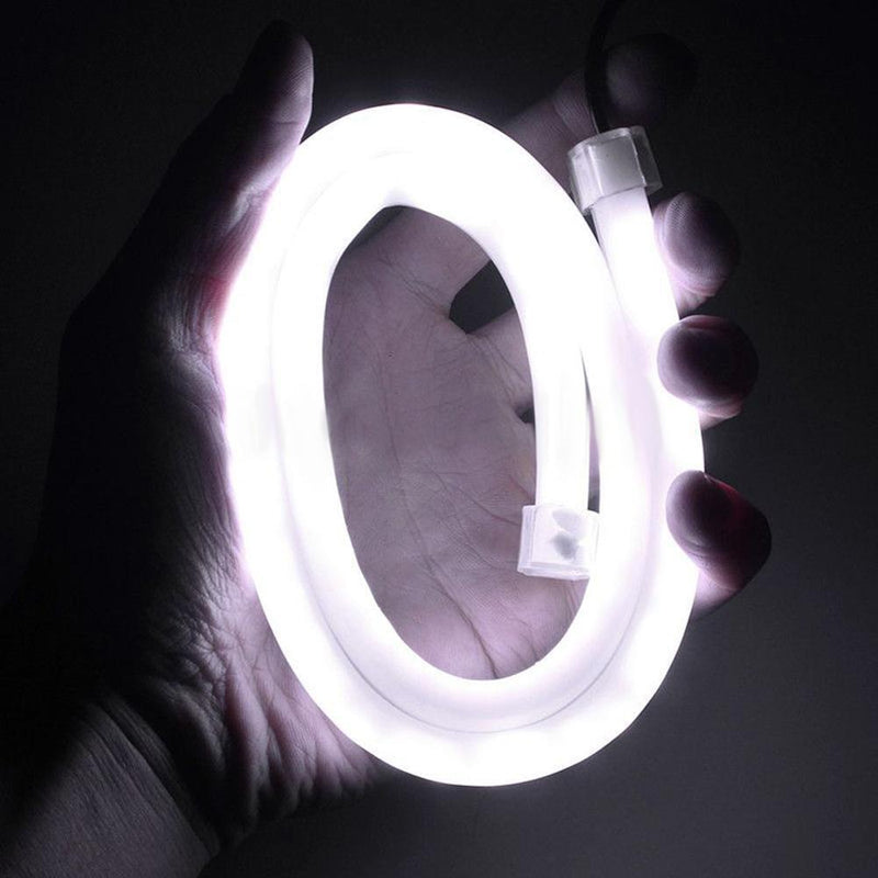 2x 60CM LED Car DRL Daytime Running Lamp Strip Light Flexible Soft Tube