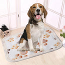WARM Pet Blanket Touch Soft Warm Dogs Cat  Bed Blanket Mat(White) (20x20)
