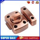 #A Door Right Angle Sliding Door Lock Zinc Alloy Spring Button Lock for Househol