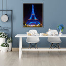5D Round Diamond Painting Cross Stitch Eiffel Tower Needlework Rhinestone C