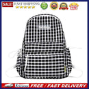 Fashion Plaid Backpack Student College Schoolbag Fresh Teenager Laptop Bookbags