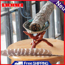 Abalone Shell Stand Holder Holy Wooden DIY Sage Accessory Yoga Healing Purific