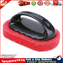 Handy Sponge Oval Cleaning Brush Multi-Functional Kitchen Clean Tools(Red) Newly