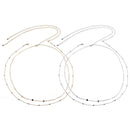 Women Fashion Bikini Shiny Trendy Double Layer Multi Chain Sequins Belly Chain