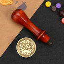 25mm Christmas Wax Seal Stamp Cartoon Head DIY Retro Sealing Decor (SD059)