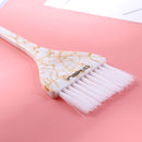 Water Crack Pattern Hair Coloring Brush Hairdressing Dye Brush (White) Newly