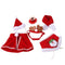 Winter Funny Santa Claus Cat/Dog Cape Scarf Pet Christmas Costumes Hat Antler