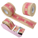 Water Kraft Paper Logistics Adhesive Carton Sealing Package Tape Warning Tape