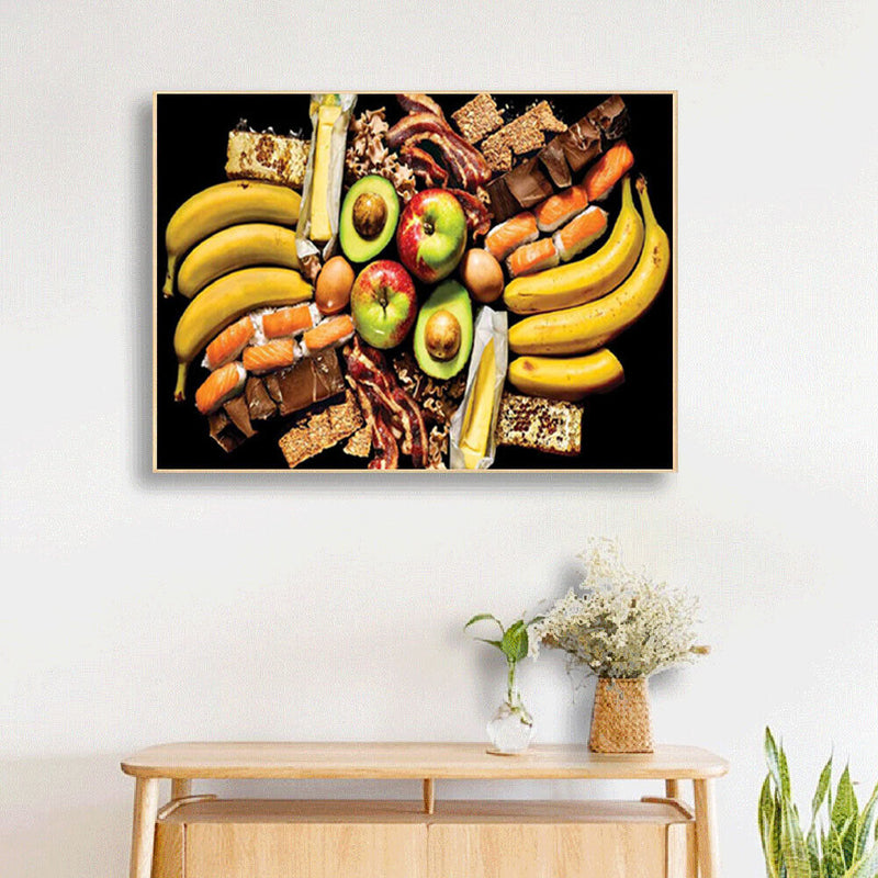 5D DIY Diamond Painting Full Round Drill Rhinestones Fruit ?Cross Stitch Pi