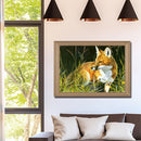 Bushes Animals Oil Paint By Numbers Kit DIY Frameless Drawing for Adults Home