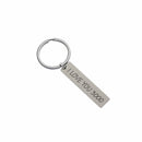 Lovers Present Metal Car Pendant I Love You 3000 Keyring Keyfob Key Ring