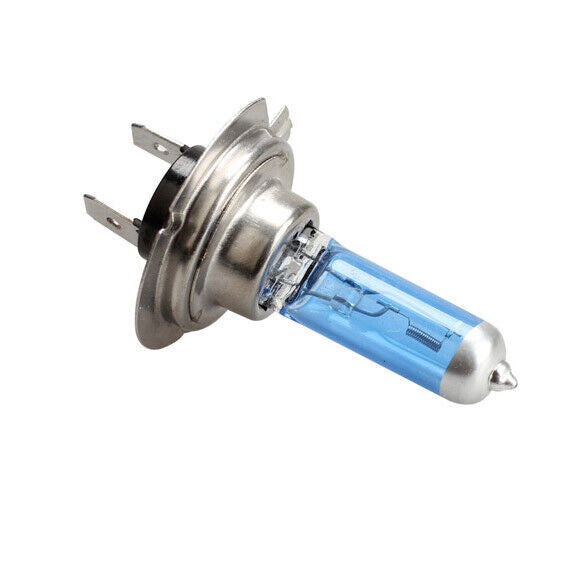 Blue Plated 2 Pcs H7 12V 55W Car Auto Xenon Light Bulb Headlight Lamp Newly