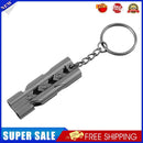 150dB Volume Double Tube Whistle Survival High Decibel Whistle (Black)