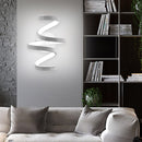 Modern LED Wall Light Bedside Aisle Bedroom Decorative Lamp (White Light) Newly