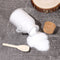 Wooden Spoon Frosted Seal Jar Storage Container Cork Stopper Bath Salt Bottle
