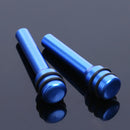 Universal Car Door Lock Knob Aluminum Alloy Door Lock Knob 2 inch (Blue) Newly
