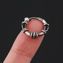 Fashion Jewelry Small Circle Ear Piercing Round Hoop Earrings Dangle Ear Stud