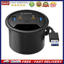 ORICO Desktop Grommet USB 3.0 HUB Type-A Type-C Audio Multi-Function Splitter