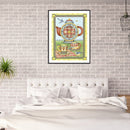 DIY Full Round Drill Diamond Paint Cup Clock Mosaic Rhinestone Drawing Pict