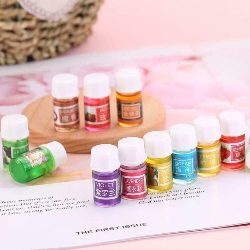 36PCS/SET Plant Essential Oil Aroma Fragrance For Home Humidifier UK B9Y4