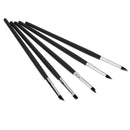 5pcs Polymer Clay Carving Pen Brush Pottery Clay Sculpture Ceramics Tool (B