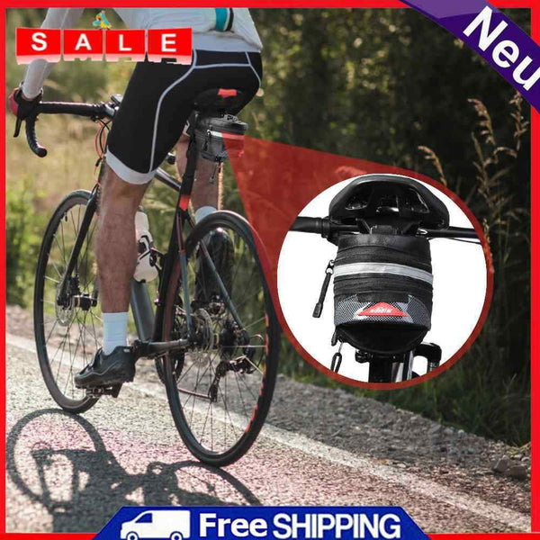 Storage saddle bag reflective bicycle seat rear bags bicycle equipment
