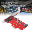 PCI-E X1 to M.2 NGFF SSD Adapter Riser Support M.2 key B/M PC Expansion Card Kit