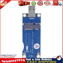 Mini PCI-E Wireless to USB with SIM Card Slot WWAN LTE Module Adapter Card Newly
