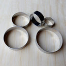 Mould Layer DIY Slicer Stainless Steel Cookies Cutter Round Circle Pastry Mold