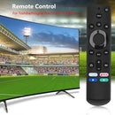 Replacement Remote Control for TV, ABS Case, Silicone Key, No Voice