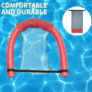 Water Floating Noodle Net Chair/Swimming Net Pocket Foldable Pool Toys (B) Newly