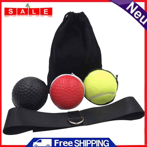 4pcs with Headband Boxing Muay Thai Hand Eye Reaction Training Reflex Speed ?